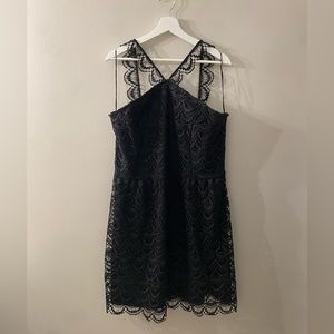 Kenzie Black Lace Dress